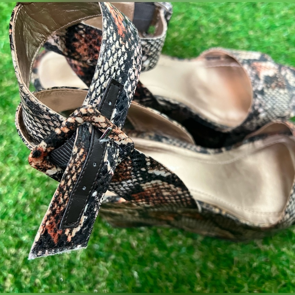 Bcbgeneration Snakeskin Wedge - image 5
